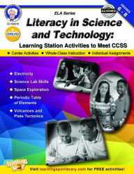 Title: Literacy in Science and Technology, Grades 6 - 8: Learning Station Activities to Meet CCSS, Author: Cameron