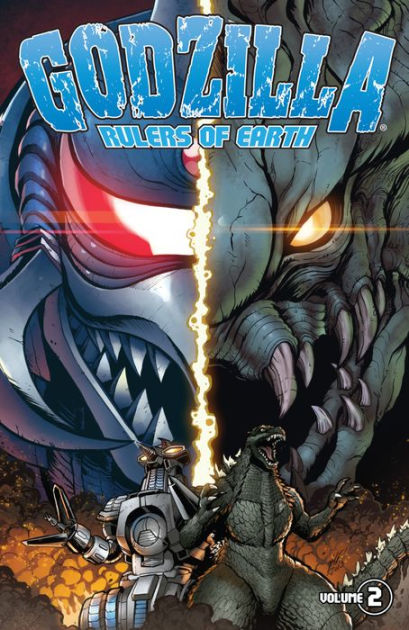 Godzilla: Rulers of Earth 2 cover, in E C's Covers: <font color=#0080FF><b> GODZILLA</b></font> Comic Art Gallery Room