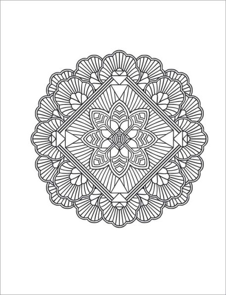 Coloring Books for Grownups: Inspired: Modern Art Designs
