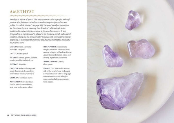 Crystals for Beginners: The Guide to Get Started with the Healing Power of Crystals