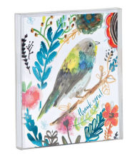 Title: Bird Thank You Notecard Set: 10-Full Color, Standard Size Illustrated Notecards with Envelopes