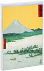 teNeues - Big Notecard Set: Hiroshige, Blank Inside, 10 Full Color Notecards with 10 Envelopes, Clear Box, Bright Foil Accents, 36 Views of Mt. Fuji: 10-Full Color, Full Size Illustrated Notecards with Envelopes