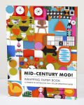 Alternative view 1 of teNeues - Wrapping Paper Book: Mid-Century Mod!, Flat Packed Wrapping Paper, 12 Full Color Sheets, 6 Designs: Big Format Flat Magazine Style Book of Folded Wrapping Paper Pages