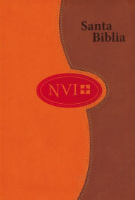Biblia NVI de letra grande ? A dos tonos: Gris/Color ladrillo: NVI Biblia Compacta de Letra Grande con Concordancia