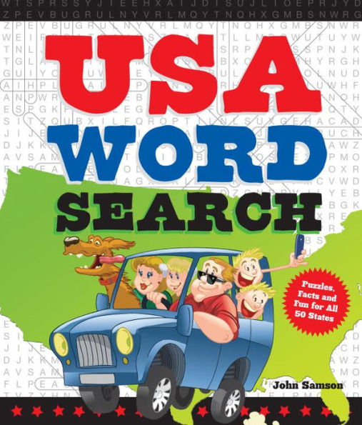 USA Word Search: Puzzles, Facts, and Fun for 50 States