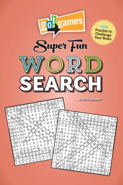 Go!Games Super Fun Word Search: 188 Puzzles to Challenge Your Brain