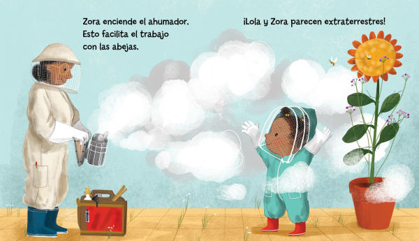 Lola conoce las abejas (Spanish Edition)