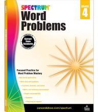Title: Word Problems, Grade 4, Author: Spectrum