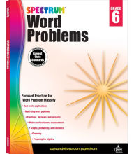 Title: Word Problems, Grade 6, Author: Spectrum