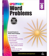 Title: Word Problems, Grade 8, Author: Spectrum