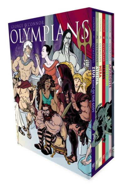 Olympians Boxed Set Books 1-6: Zeus, Athena, Hera, Hades, Poseidon & Aphrodite