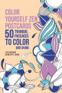 Color Yourself Zen Postcards: 50 Tranquil Passages to Color and Share