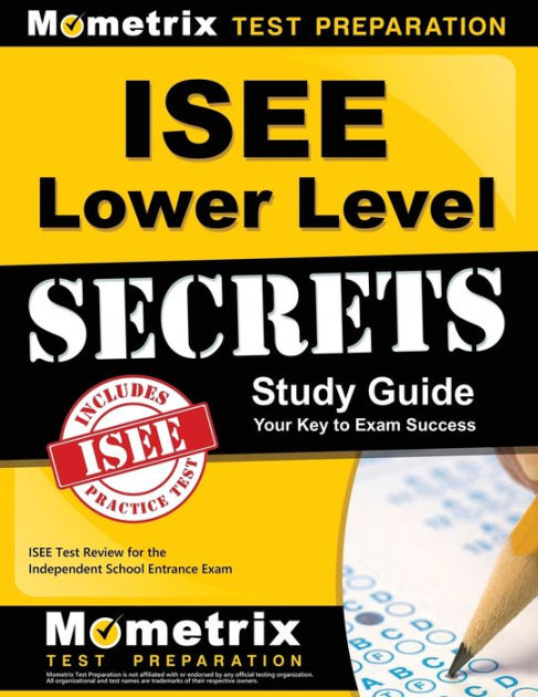 lower level isee practice test