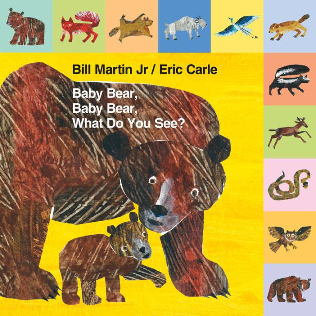 Baby　See?,　Book　Bear,　by　Tab　Carle,　What　Baby　You　Do　Eric　Edition　Barnes　Bill　Martin　Mini　Board　Noble®　Bear,　Jr,