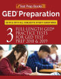 GED Preparation 2018 & 2019 All Subjects Study Questions: Three Full-Length Practice Tests for GED Test Prep 2018 & 2019