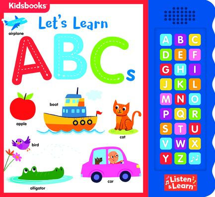 27-Button Sound Book Let's Learn ABCs by Kidsbooks Publishing