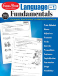 Alternative view 1 of Language Fundamentals, Grade 1 Teacher Resource