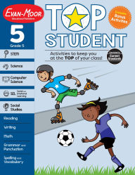 Title: Top Student, Grade 5 Workbook, Author: Evan-Moor Educational Publishers