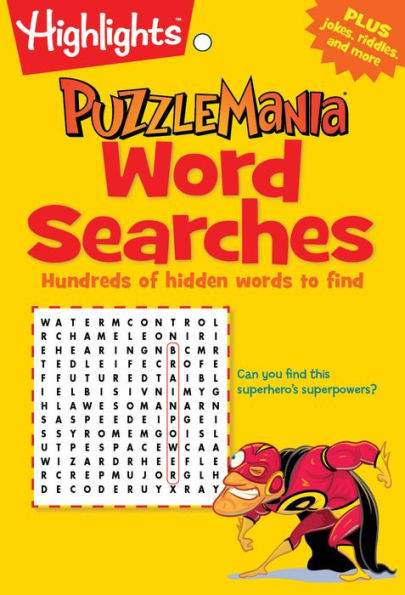 Word Searches: Hundreds of hidden words to find