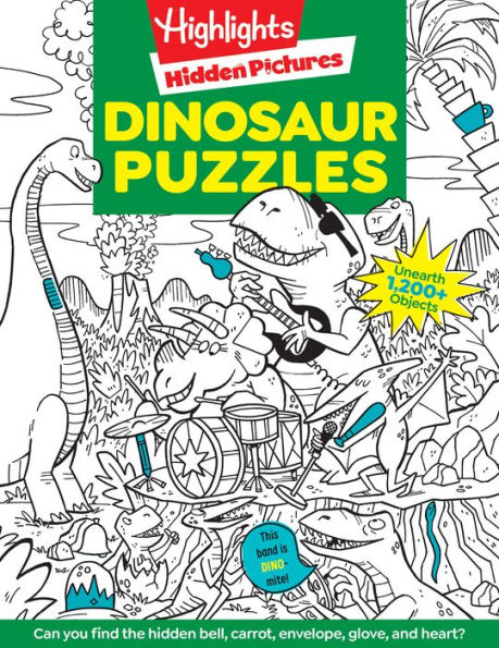 Dinosaur Puzzles (Highlights Favorite Hidden Pictures Series)