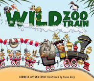 Title: Wild Zoo Train, Author: Carmela LaVigna Coyle
