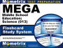 MEGA Middle School Education: Science (013) Flashcard Study System: MEGA Test Practice Questions & Exam Review for the Missouri Educator Gateway Assessments