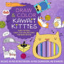 Kawaii Kitties Draw & Color Kit