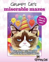 Title: Grumpy Cat's Miserable Mazes: Mazes That Will Make You Reconsider Your Life Choices, Author: Racehorse for Young Readers