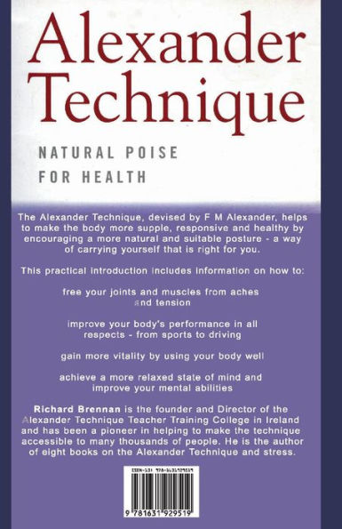 Alexander Technique: Natural Poise for Health