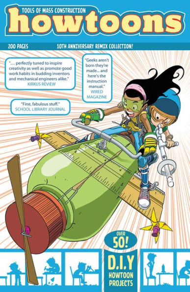 Howtoons: DIY STEM/STEAM projects and activities for kids to learn through play