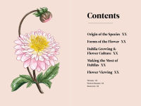 Alternative view 2 of Dahlias: A Little Book of Flowers