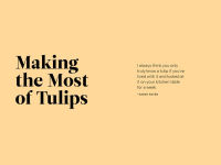 Alternative view 9 of Tulips: A Little Book of Flowers