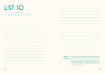Alternative view 7 of 52 Lists for Calm