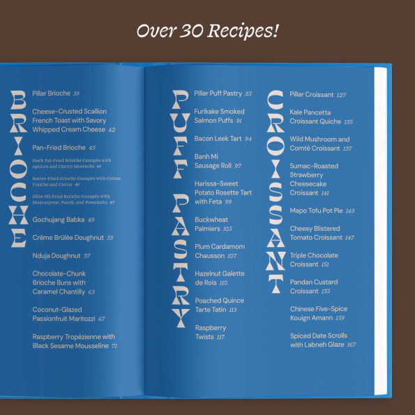 Pastry Temple: Baking with Inspired Flavors (A Pastry Cookbook for Croissant, Brioche, and Puff Pastry)