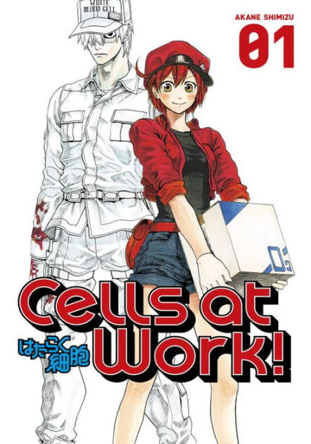 CELLS AT WORK! Illustrations by Akane Shimizu - Edição Japonesa