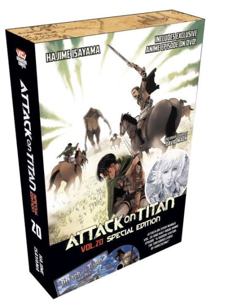 Attack On Titan Dvd