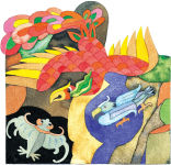 Alternative view 5 of Monsters and Ghosts in Chinese Stories and Fantasies: The Illustrated Collection