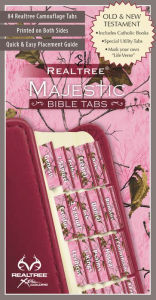 Title: REALTREET PINK CAMO BIBLE TABS