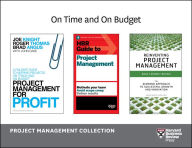 Title: On Time and On Budget: Project Management Collection (4 Books), Author: Harvard Business Review