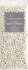 Printed Gift Tissue Gold and Silver Foil Confetti