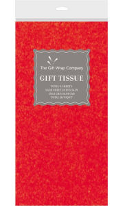Title: Tissue Xmas Red - 8 Sheets