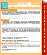 Title: Chicago Manual Of Style Guidelines (Speedy Study Guides), Author: Speedy Publishing