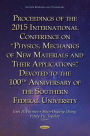 Proceedings of the 2015 International Conference on