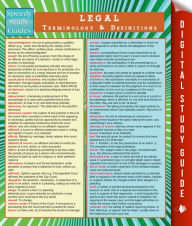 Title: Legal Terminology and Definitions (Speedy Study Guide), Author: Speedy Publishing