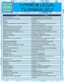Spanish Legal Terminology