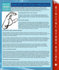 Title: American Sign Language (Speedy Study Guide), Author: Speedy Publishing