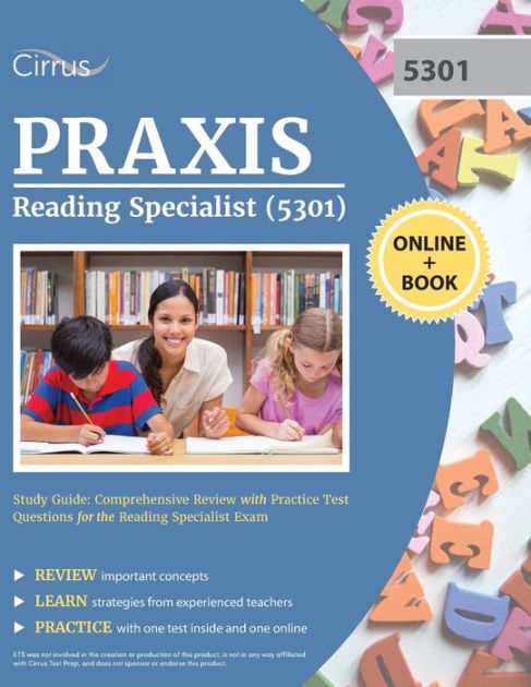 Praxis Reading Specialist (5301) Study Guide By Cirrus, Paperback 