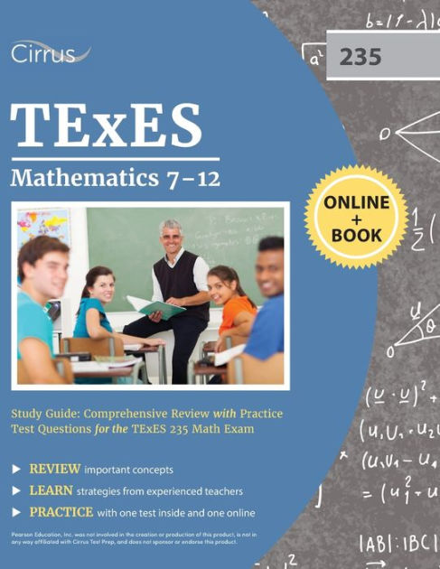 TExES Mathematics 7-12 Study Guide By Cirrus, Paperback | Barnes & Noble®