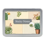 Title: Succulent Sticky Notes