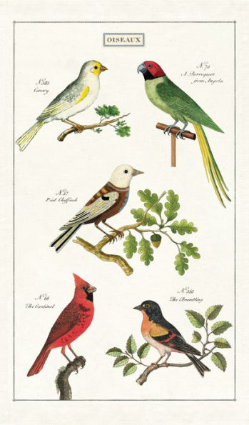 Birds Tea Towel